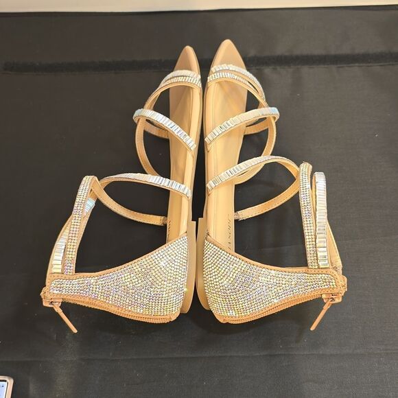 BRAND NEW THALIA SODI WOMEN'S DANA EMBELLISHED STRAPPY FLAT SANDALS - Picture 11 of 16